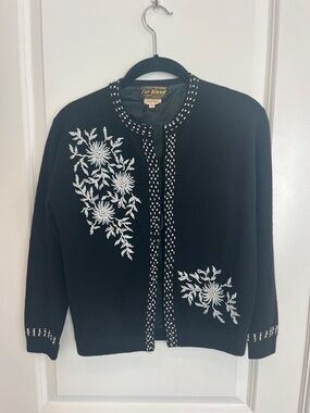 Vintage beaded cardigan